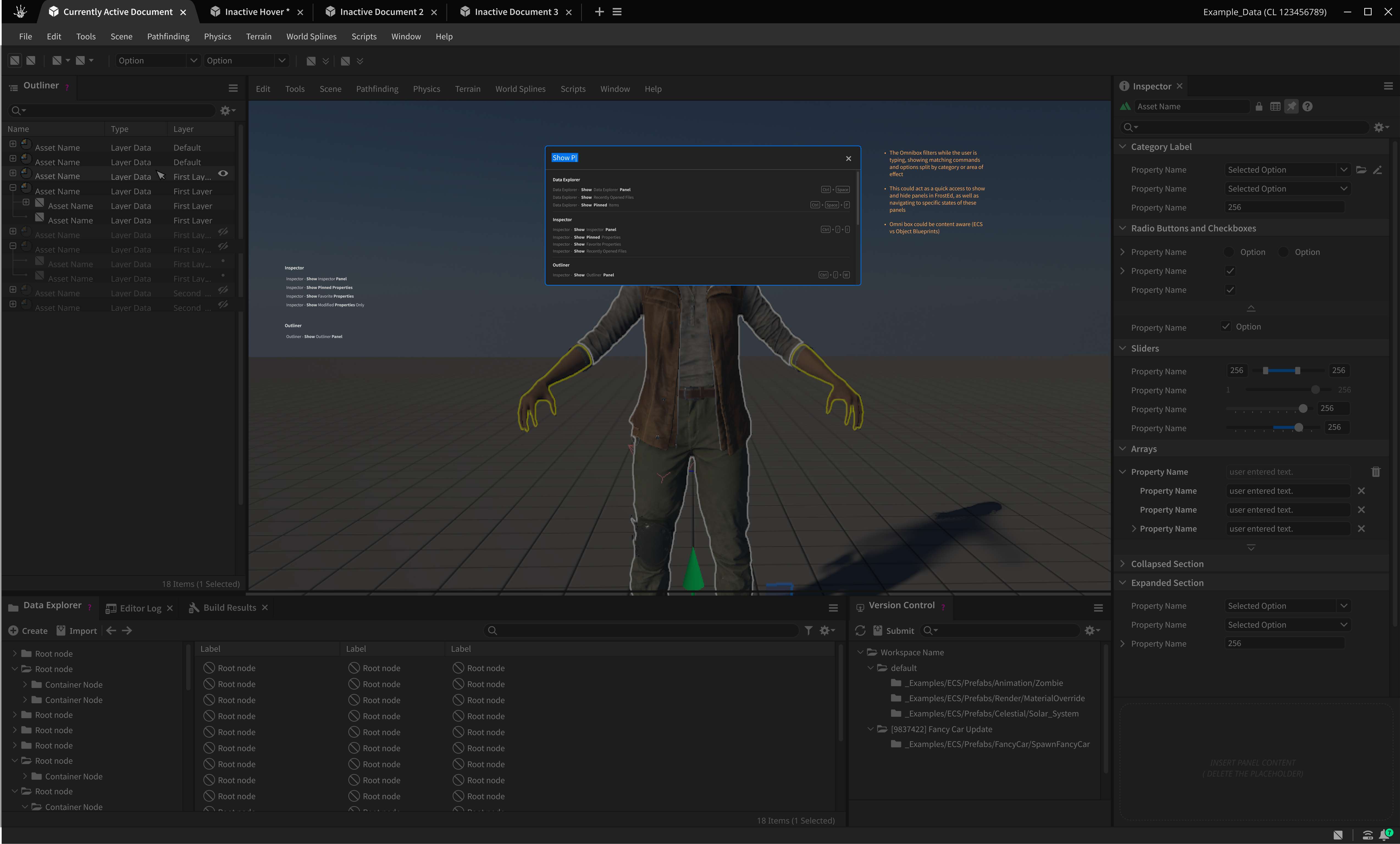 Editor UI - modal redesign with new component library